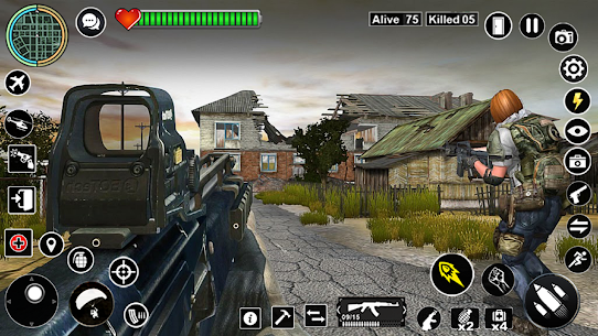 Commando Shooting Strike Games MOD APK (God Mode) 5
