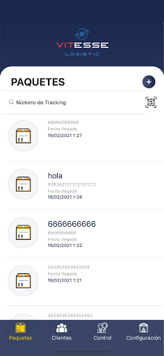 Vitesse Logistic Screen 3