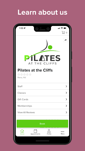 Pilates at the Cliffs Screen 2