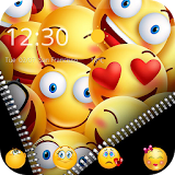 Zipper Smiley Emoji Theme icon