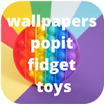 Cover Image of Download Wallpaper Popit Fidget Toys HD  APK