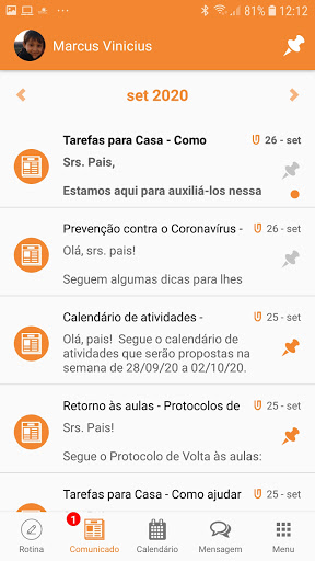 Olá Pais Screen 3