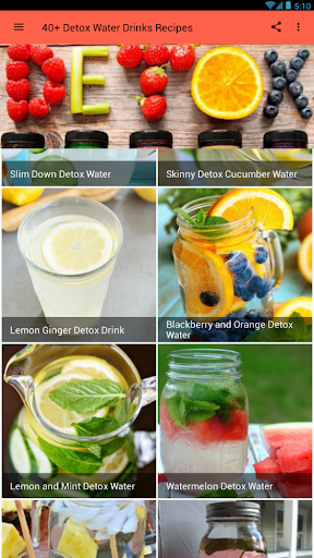 40+ Detox Water Recipes Screenshot 2 - AppWisp.com