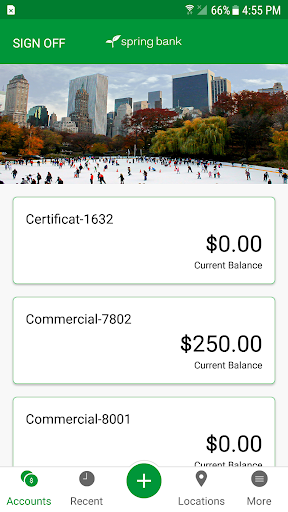 Spring Bank NY Personal Screen 2