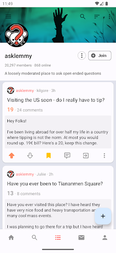 Boost for Lemmy Screen 2