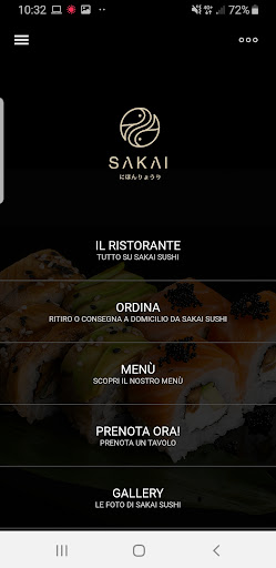 Sakai sushi Screen 2