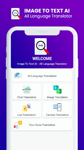 Android application Image To Text AI - Translator screenshort