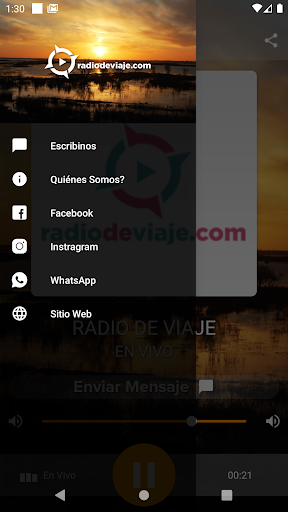 Radio de Viaje Screen 2