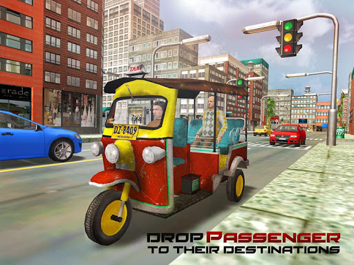 Code Triche Tourist Transport Taxi: Tuk Tuk Driving Simulator  APK MOD (Astuce) screenshots 5