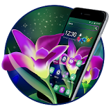 Sparkle Purple Tulip Theme icon