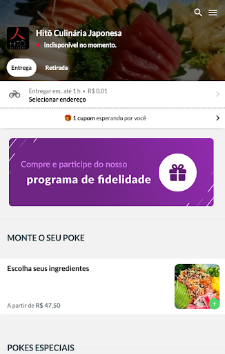 Hitô Culinária Japonesa Screen 3