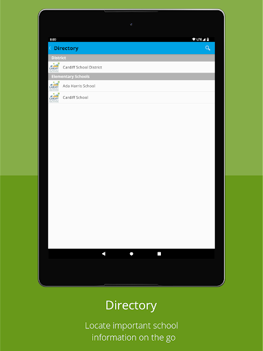 Cardiff School District Screen 2