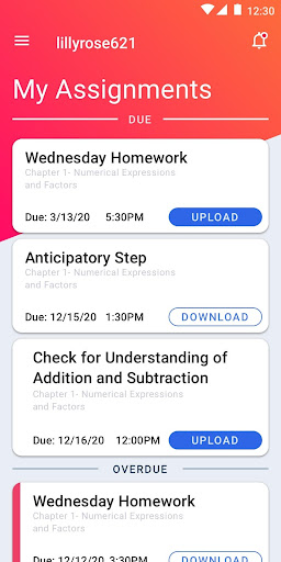 Big Ideas Math Homework App Screen 2