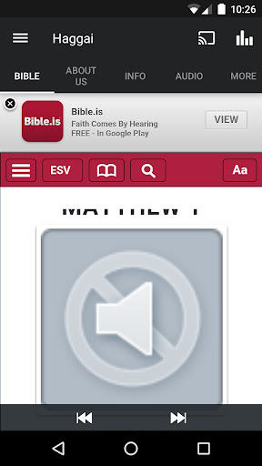 Android application Haggai Institute screenshort