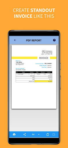 Easy Invoice Maker Screen 3