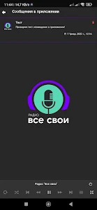 Радио "ВСЕ СВОИ"