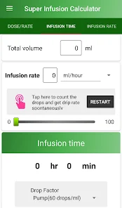 Super Infusion Calculator Apps on Google Play