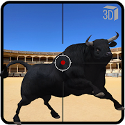 Angry Bull Attack Shooting Mod apk última versión descarga gratuita