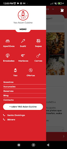 Yao Asian Cuisine Screen 3