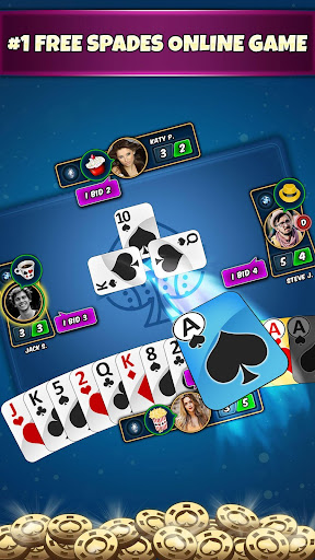 Spades Online - Ace Of Spade Cards Game screenshots 1