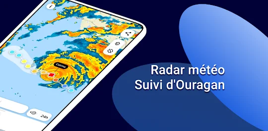 RainViewer : Carte radar météo
