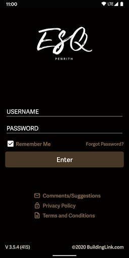 Android application ESQ Penrith screenshort