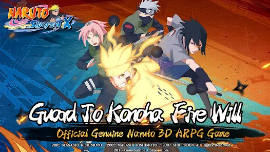 if you want to play a naruto game on mobile go to the app store
