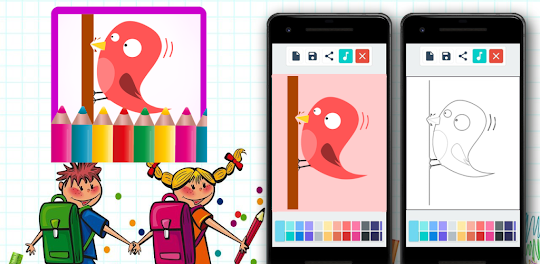 Woodpecker Coloring Games