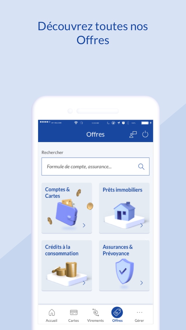 Android application La Banque Postale screenshort