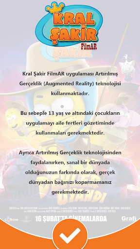 Android application Kral Şakir FilmAR screenshort