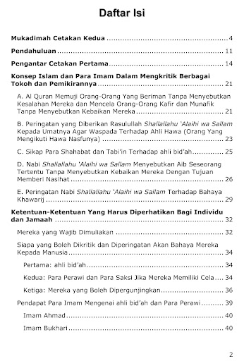 Manhaj Ahlussunah Mengkritik