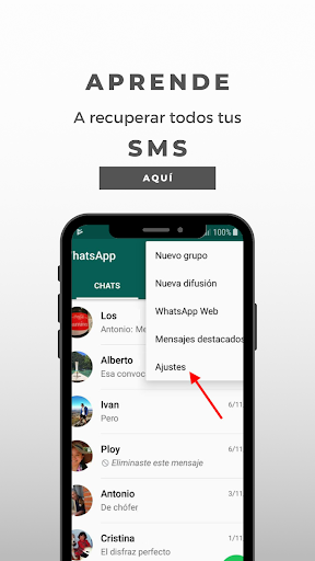 Android application Como recuperar mensajes screenshort