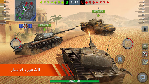 لعبة World of Tanks Blitz apk مهكر5