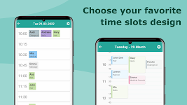 screenshot of Appointments Planner Calendar