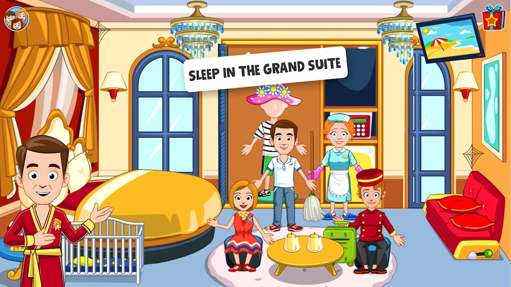 My Town Hotel Games for kids banner
