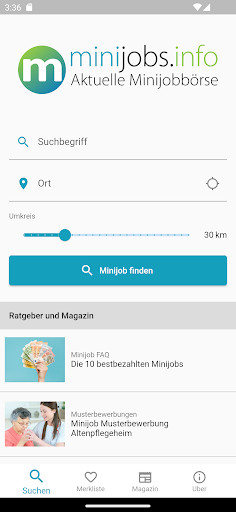 Minijobs Screenshot 1 - AppWisp.com