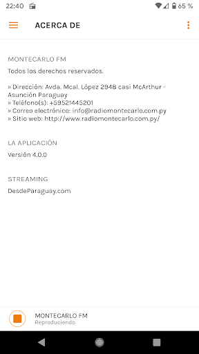 Montecarlo FM Screen 3