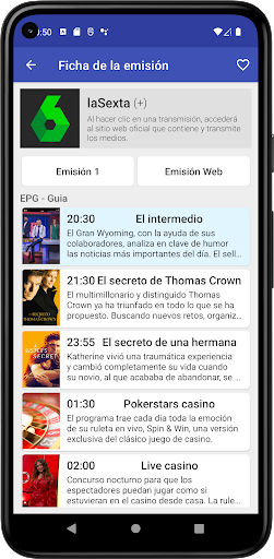 TDTChannels Player Screen 3
