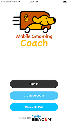 Android application Mobile Grooming Coach screenshort