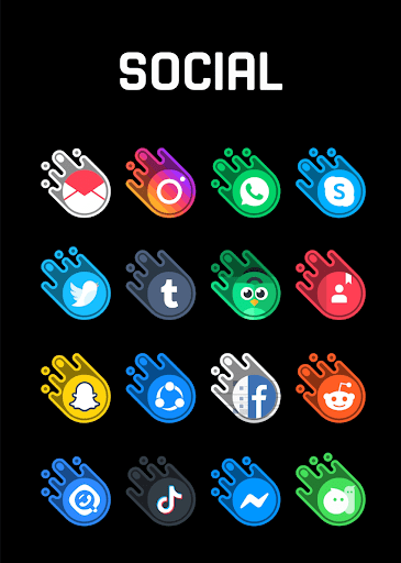 Meteoroid - Icon Pack Screen 2