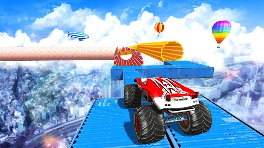 jogo de carros 3D mega rampa