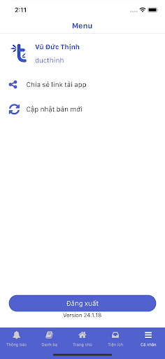 Android application TRE OFFICE screenshort