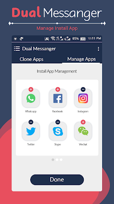 Messenger Parallel Dual App - Dual Spaceのおすすめ画像3