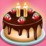 Cake Shop Cafe Pastries & Waffles cooking Game icon