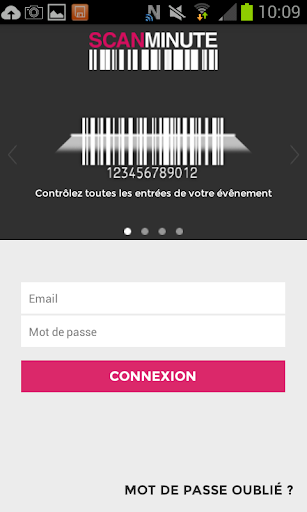 Android application Scanminute screenshort