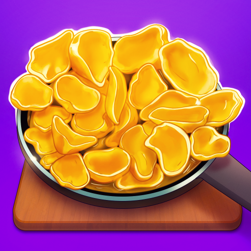 Chips Fries Puff Up Simulator Logo