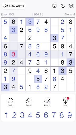 Sudoku screenshot 3