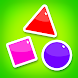 Shape learning: baby games 2 4 - Androidアプリ