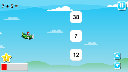Android application Math-O-Plane screenshort
