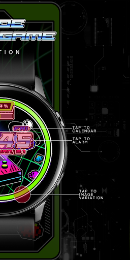 Arcade Game_Watchface Screen 2